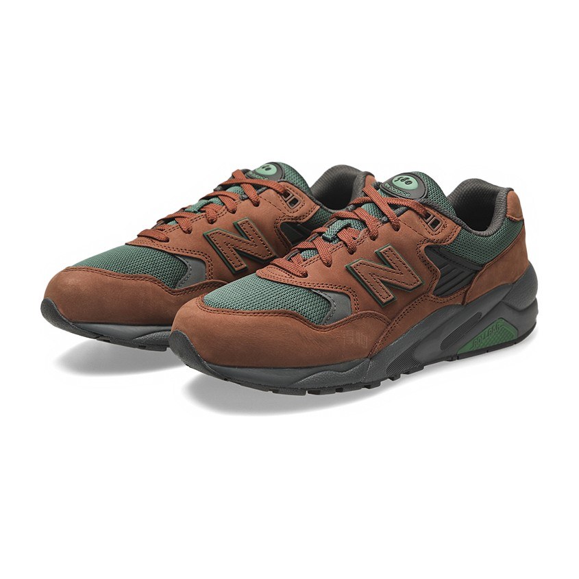 New Balance 580 Red Brown