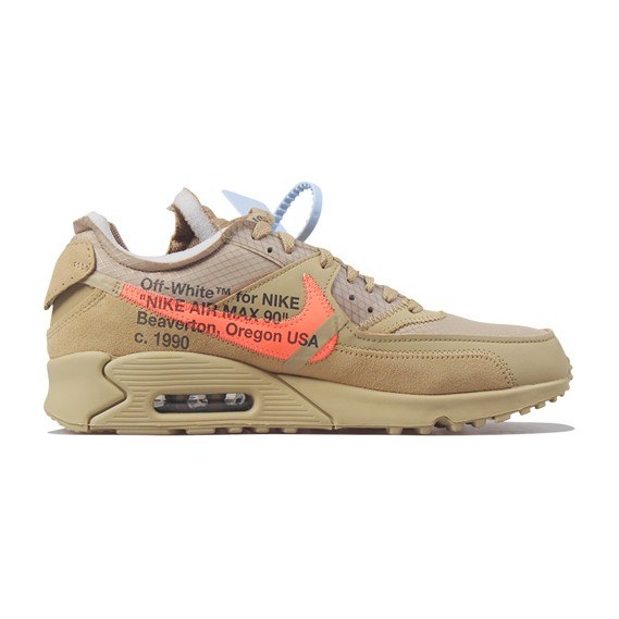 OFF-WHITE x Nike Air Max 90 "The Ten" Desert Yellow