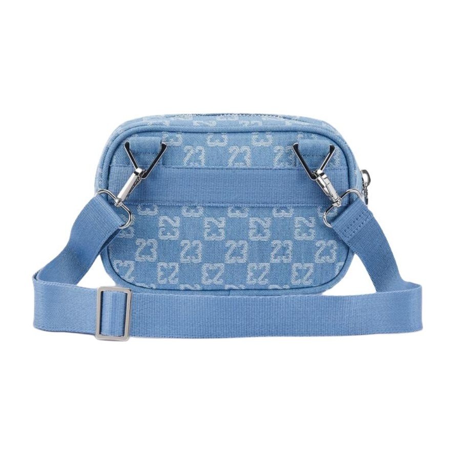 Jordan Monogram Crossbody Bag Denim Blue