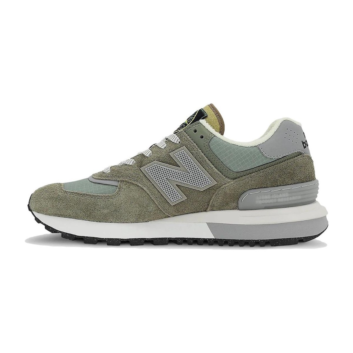 STONE ISLAND x New Balance 574 Grey Brown