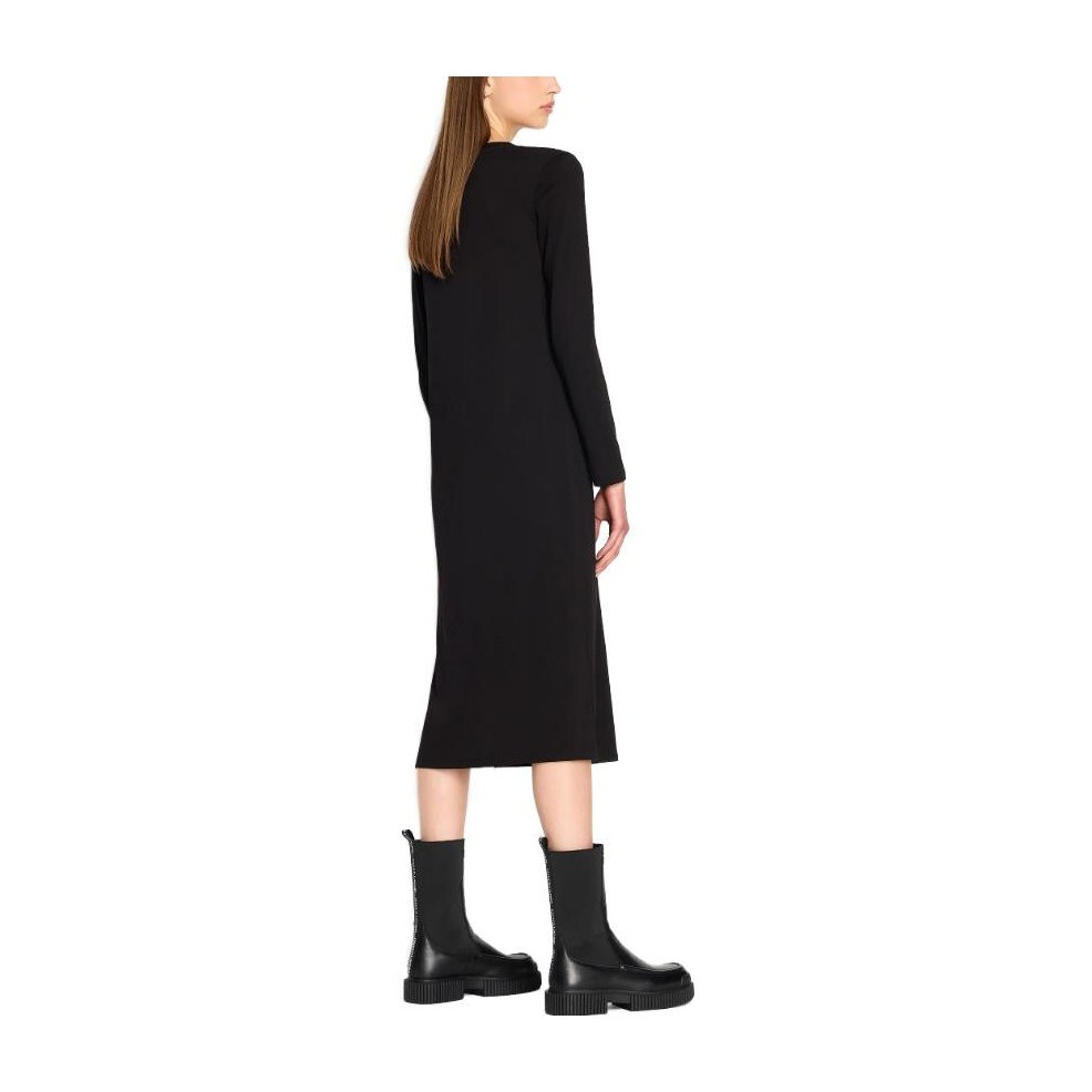 Armani Exchange FW23 Logo Dress Black