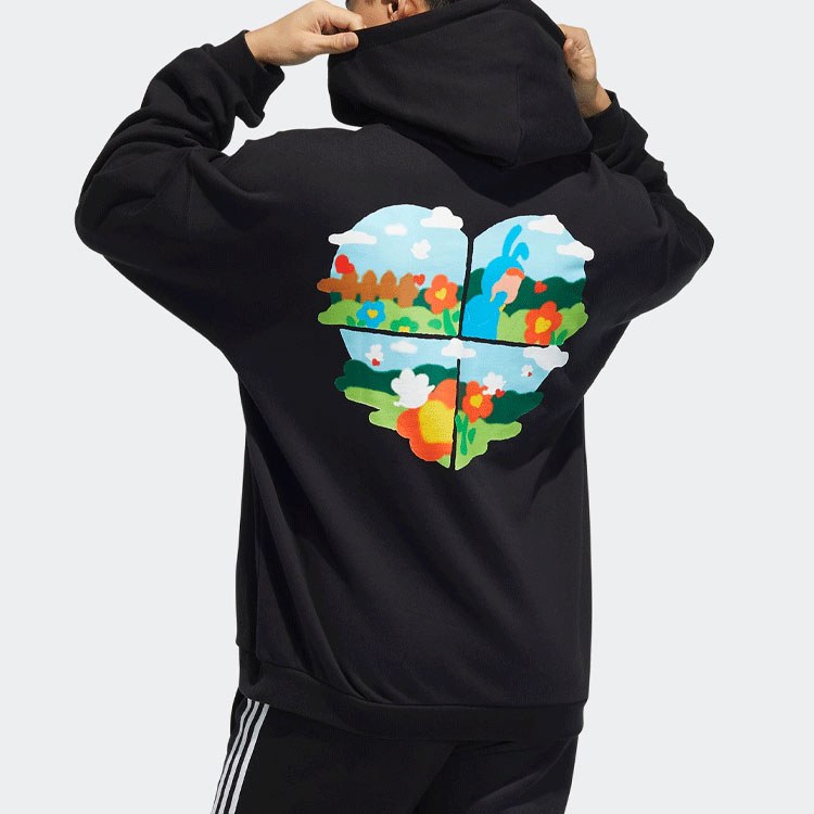 adidas x Melting Sadness Hoodie Black