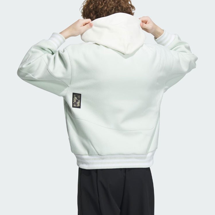 adidas FW23 CNY Hoodie Crystal Blue