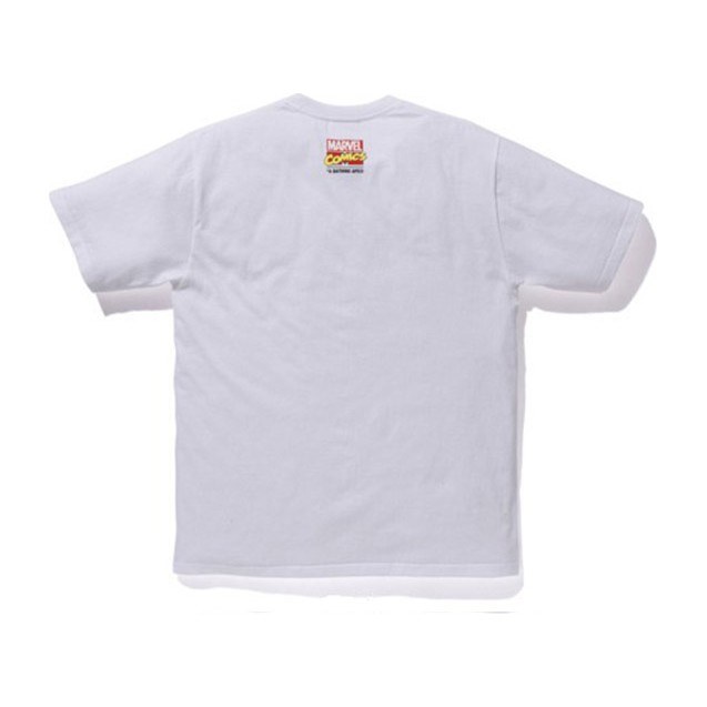 BAPE x Marvel Camo Tee White
