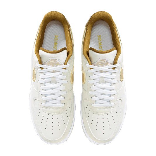 Nike Air Force 1 Low 07 LV8 Worldwide White Gold Japan Exclusive