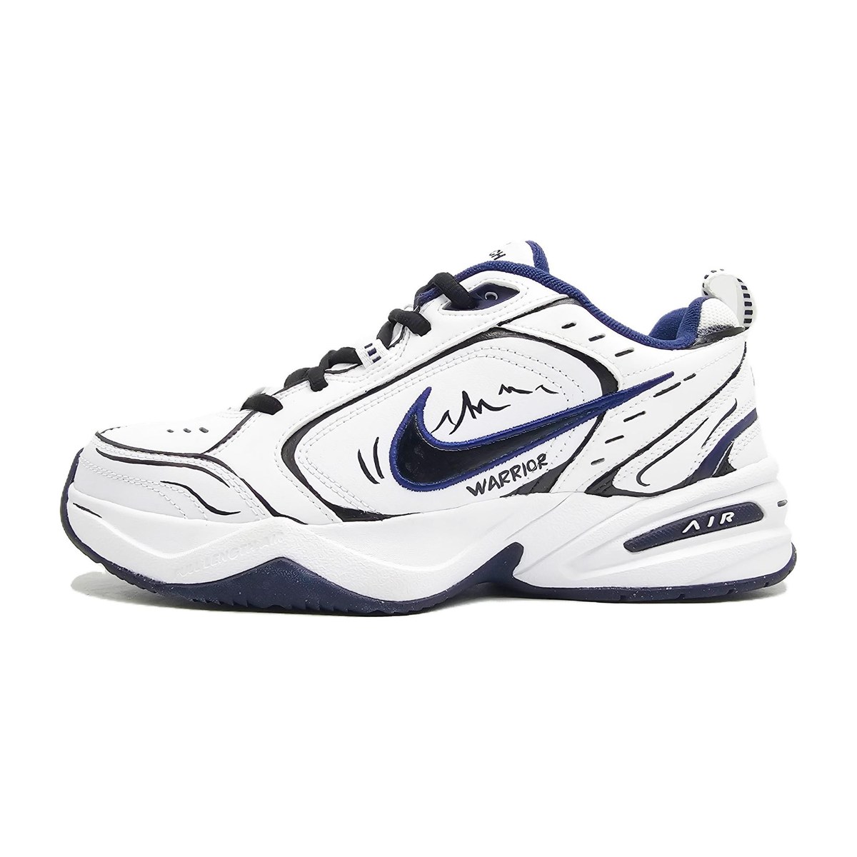 Nike Air Monarch 4 White Navy