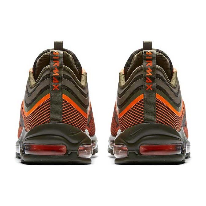 Nike Air Max 97 Ultra '17 Grey Green Orange