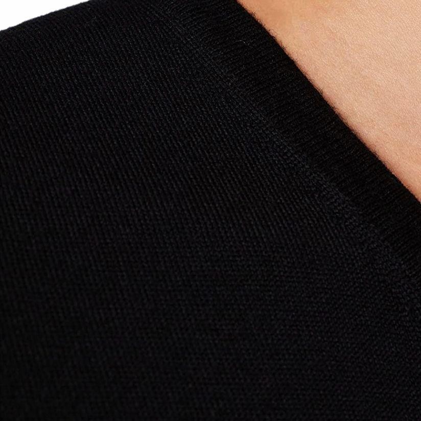 HUGO BOSS V-Neck Sweater Black
