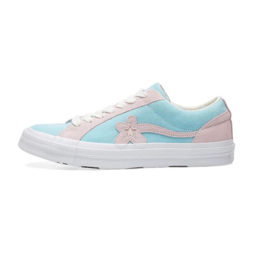 Golf Le Fleur x Converse One Star Low Blue Pink