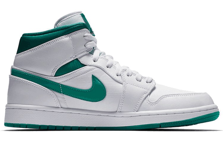 Jordan Air Jordan 1 Mid White Mystic Green