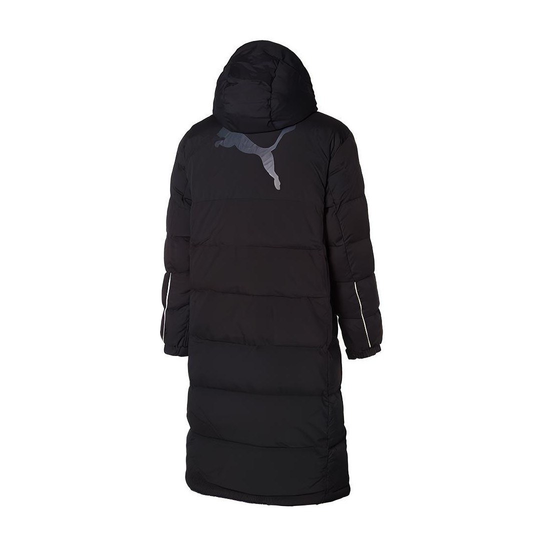 Puma Long Down Coat Black