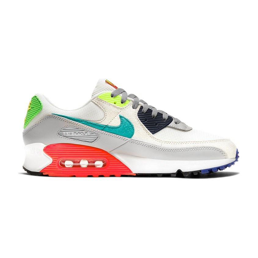 Nike Air Max 90 White Green Red