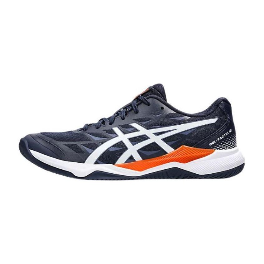 Asics Gel-Tactic 12 Black White Orange