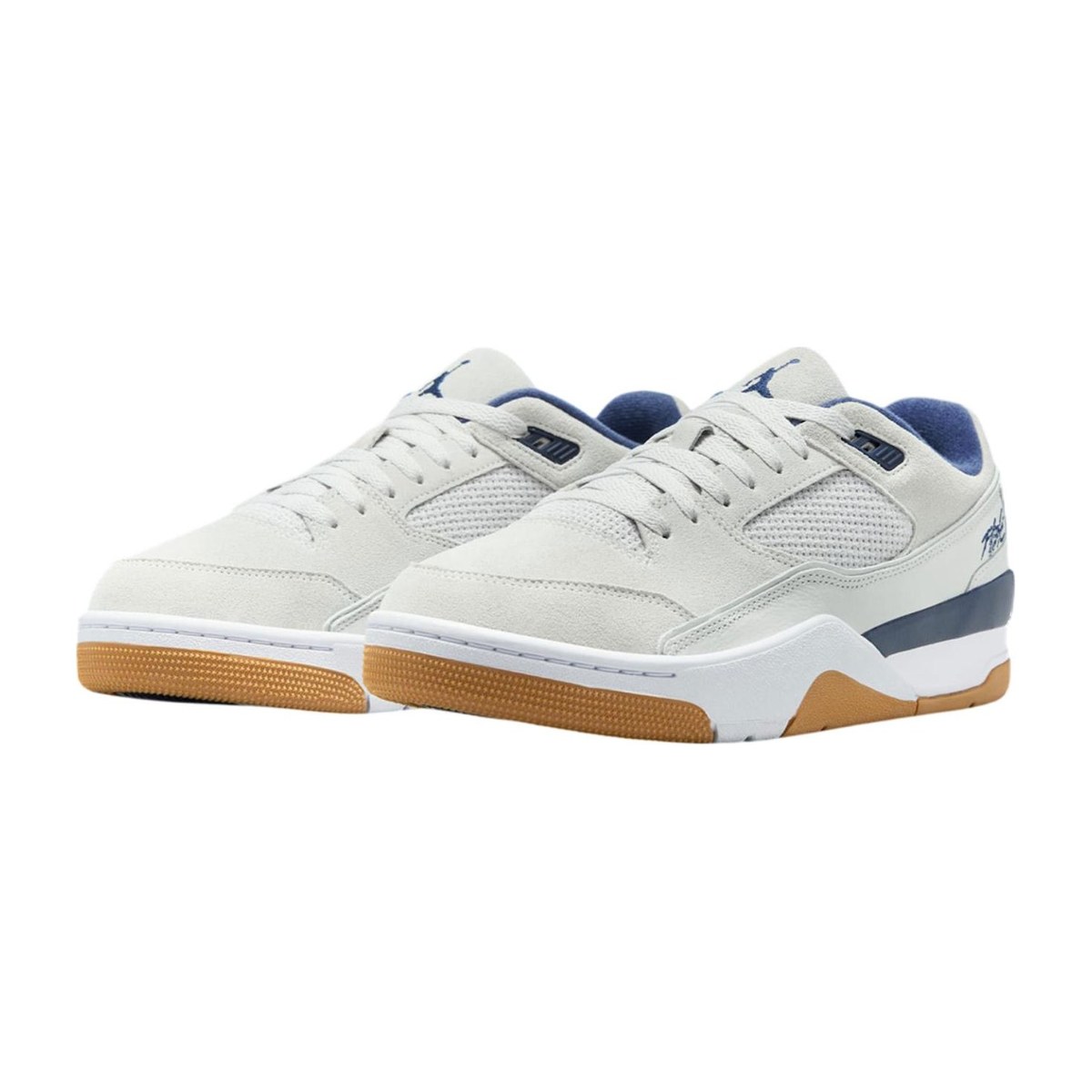 Jordan Flight Court Grey Blue