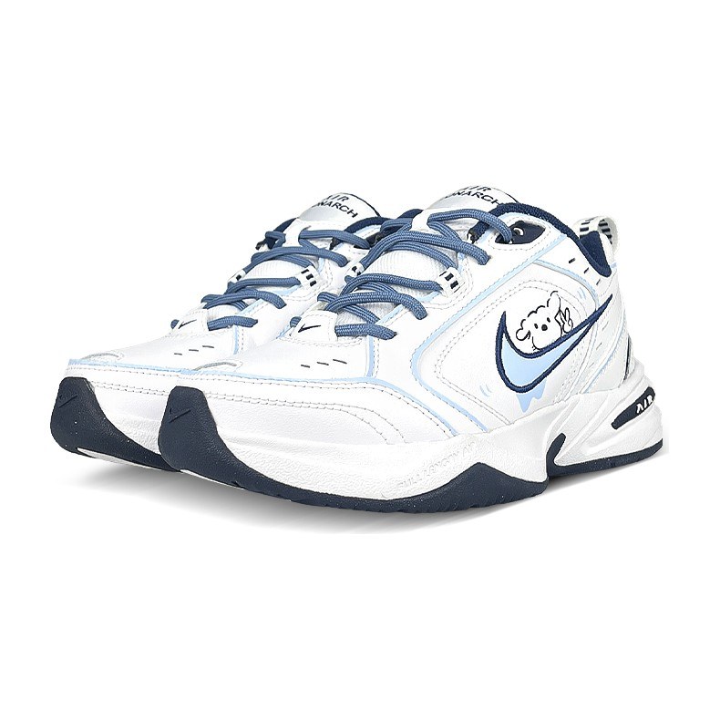 Nike Air Monarch 4 White Navy