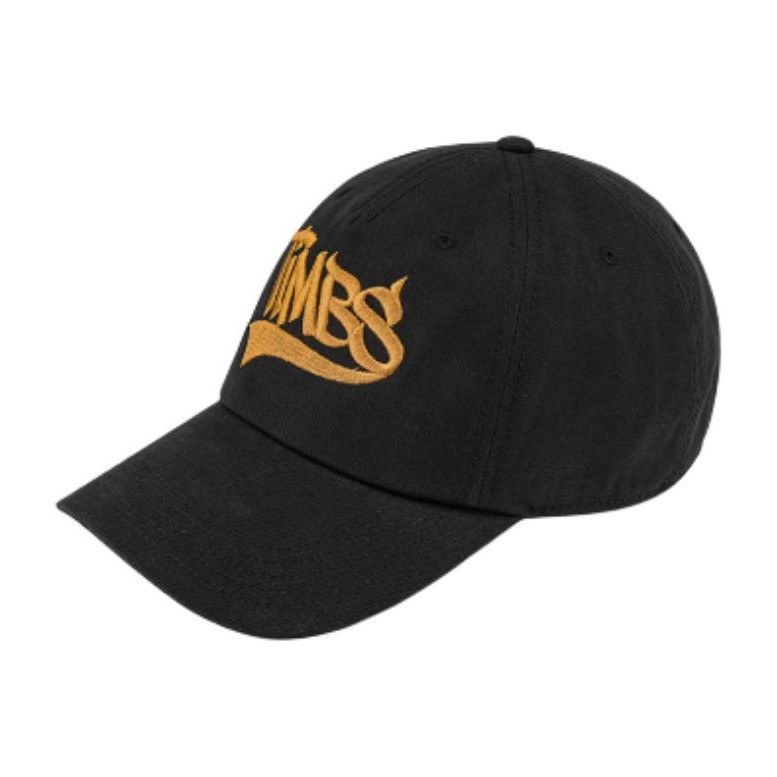 Timberland Logo Cotton Cap Black