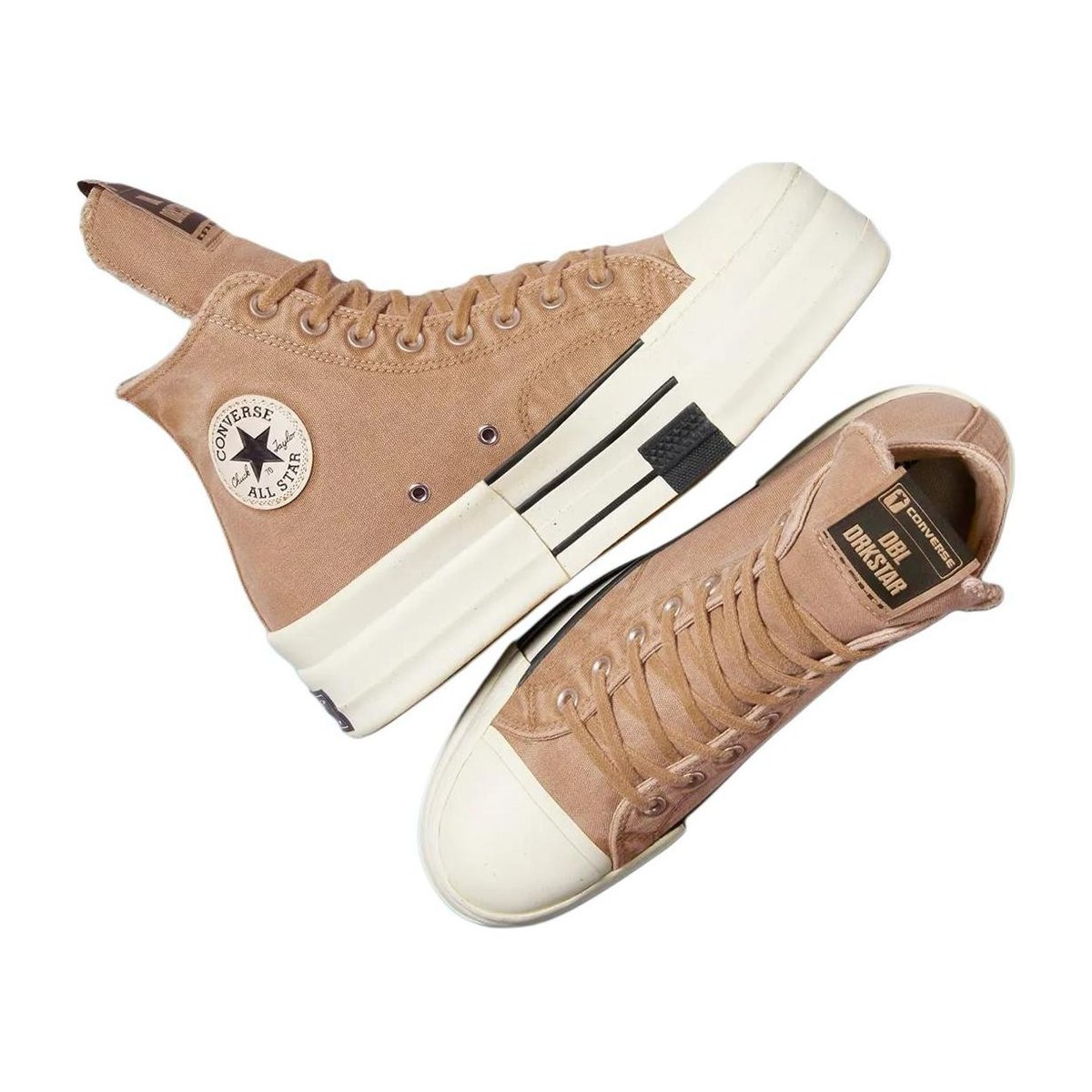 Rick Owens DRKSHDW x Converse Chuck 70 Brown