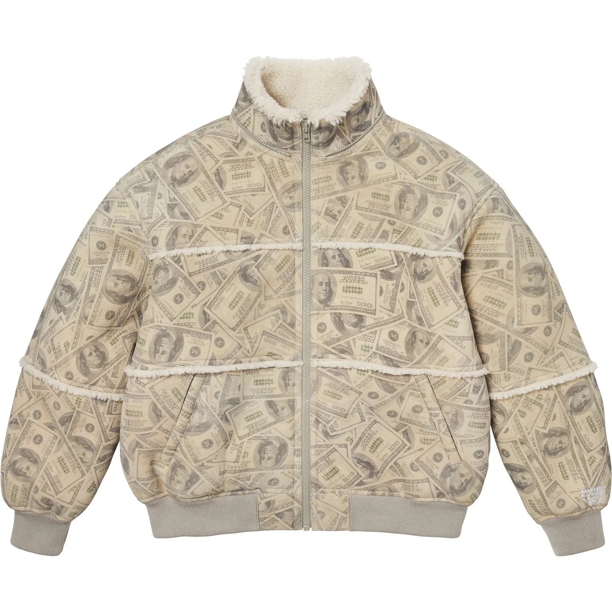 Supreme MM6 Maison Margiela SS26 WEEK4 Hooded Shearling Bomber Jacket