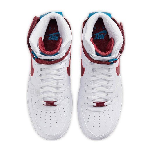 Nike Air Force 1 High White Red Green