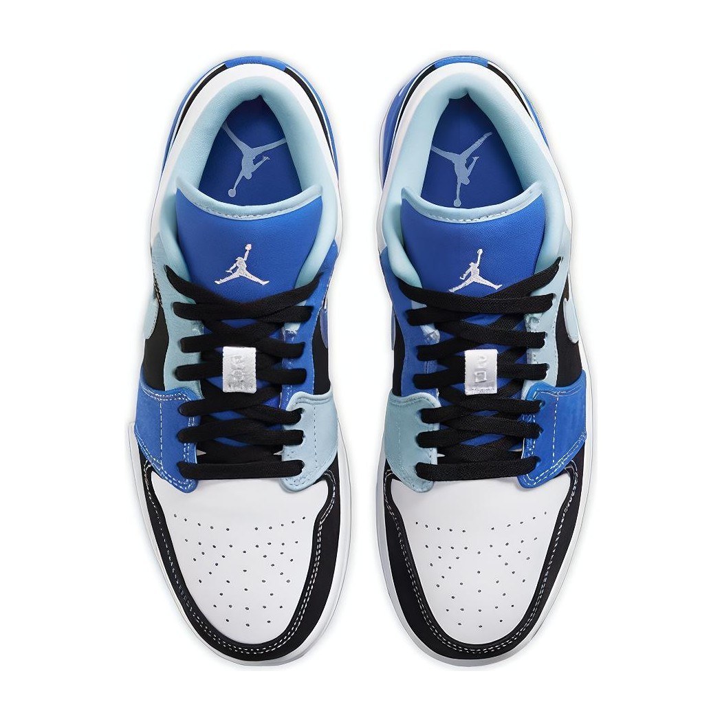 Jordan Low White Blue Black