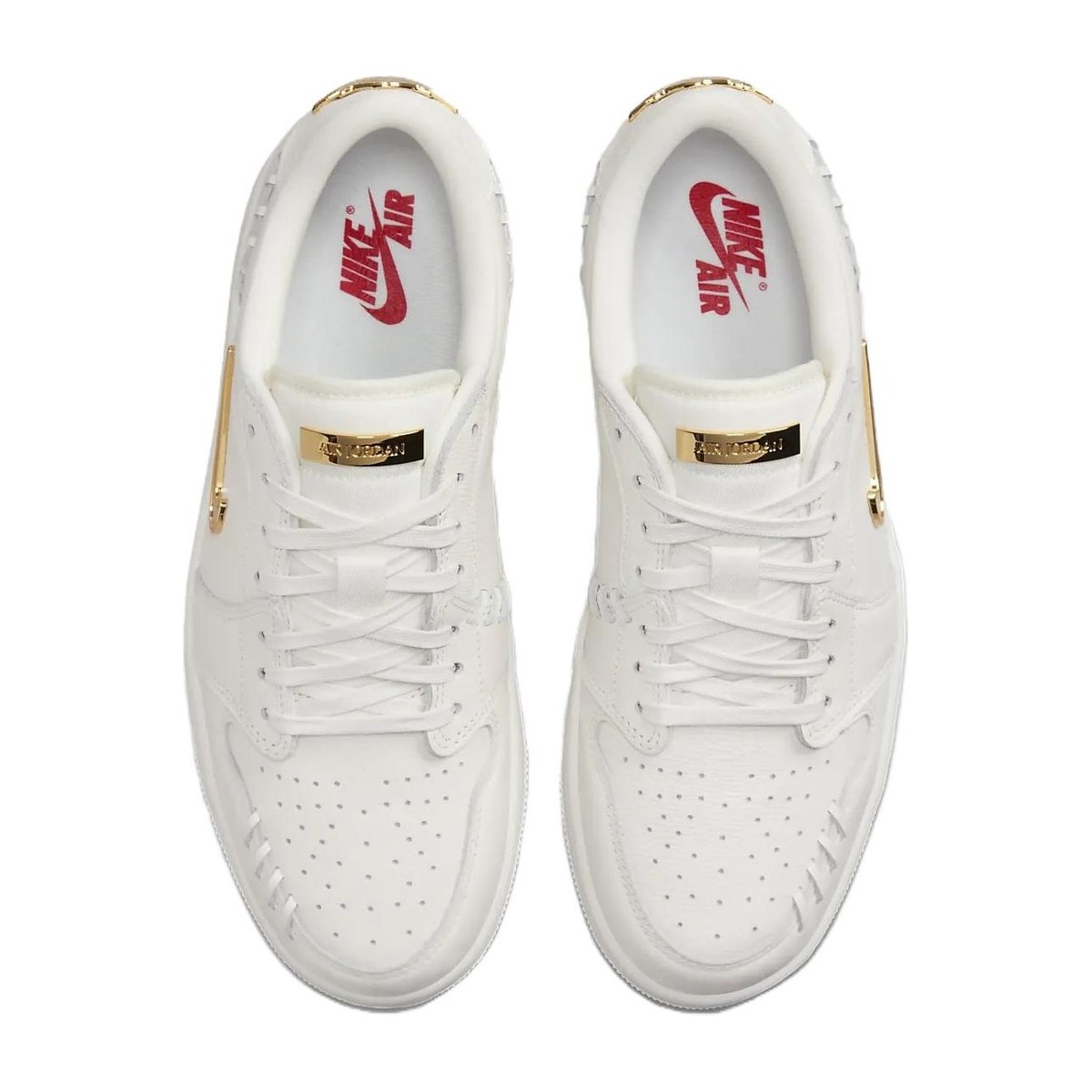Jordan Air Jordan 1 Low White Gold