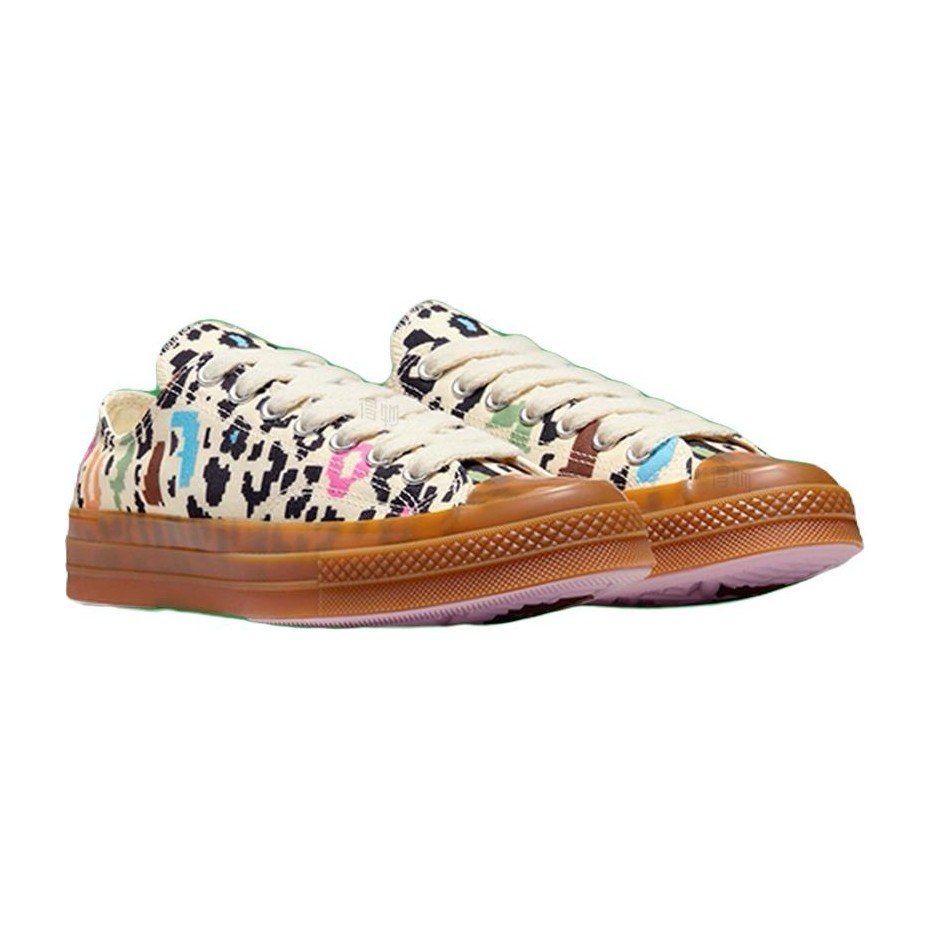 le FLEUR* x Converse Chuck 70 Low Beige Brown
