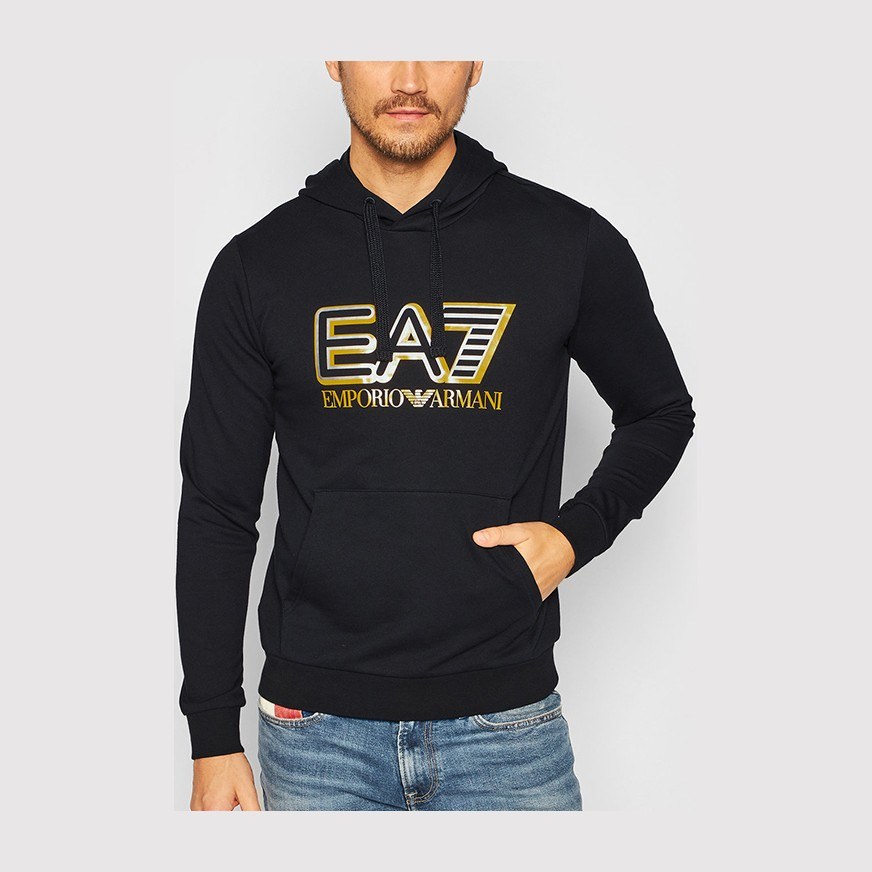 Emporio Armani EA7 Hoodie Black