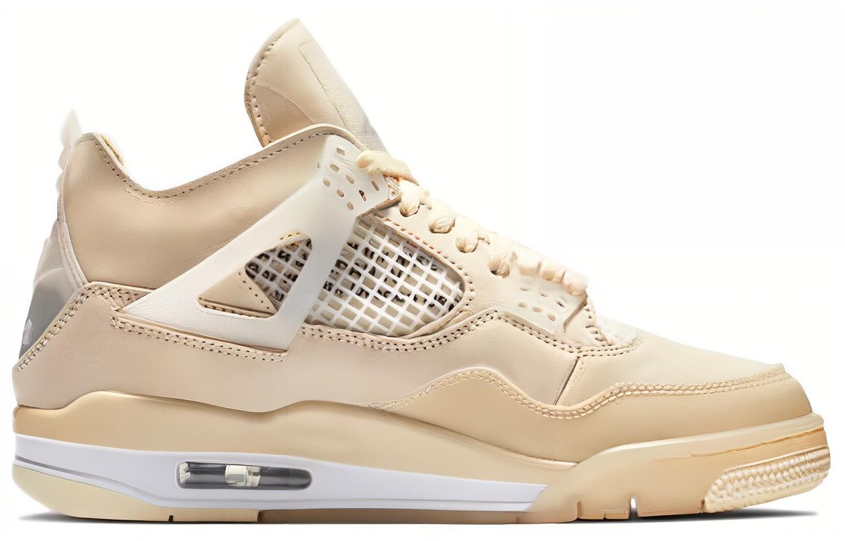 OFF-WHITE x Air Jordan 4 "Sail"