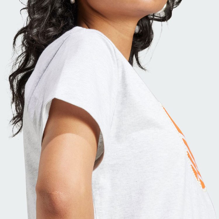 adidas Pearl Trefoil Tee