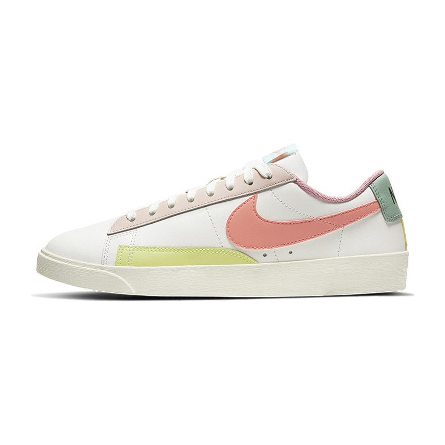 Nike Blazer Low LE White Pink Yellow
