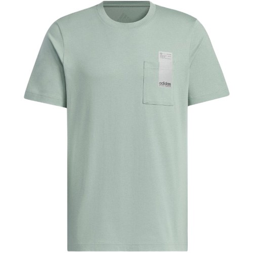 adidas T-Shirt Silver Grey/Black