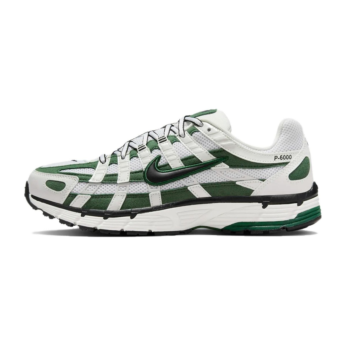Nike P-6000 White Black Green