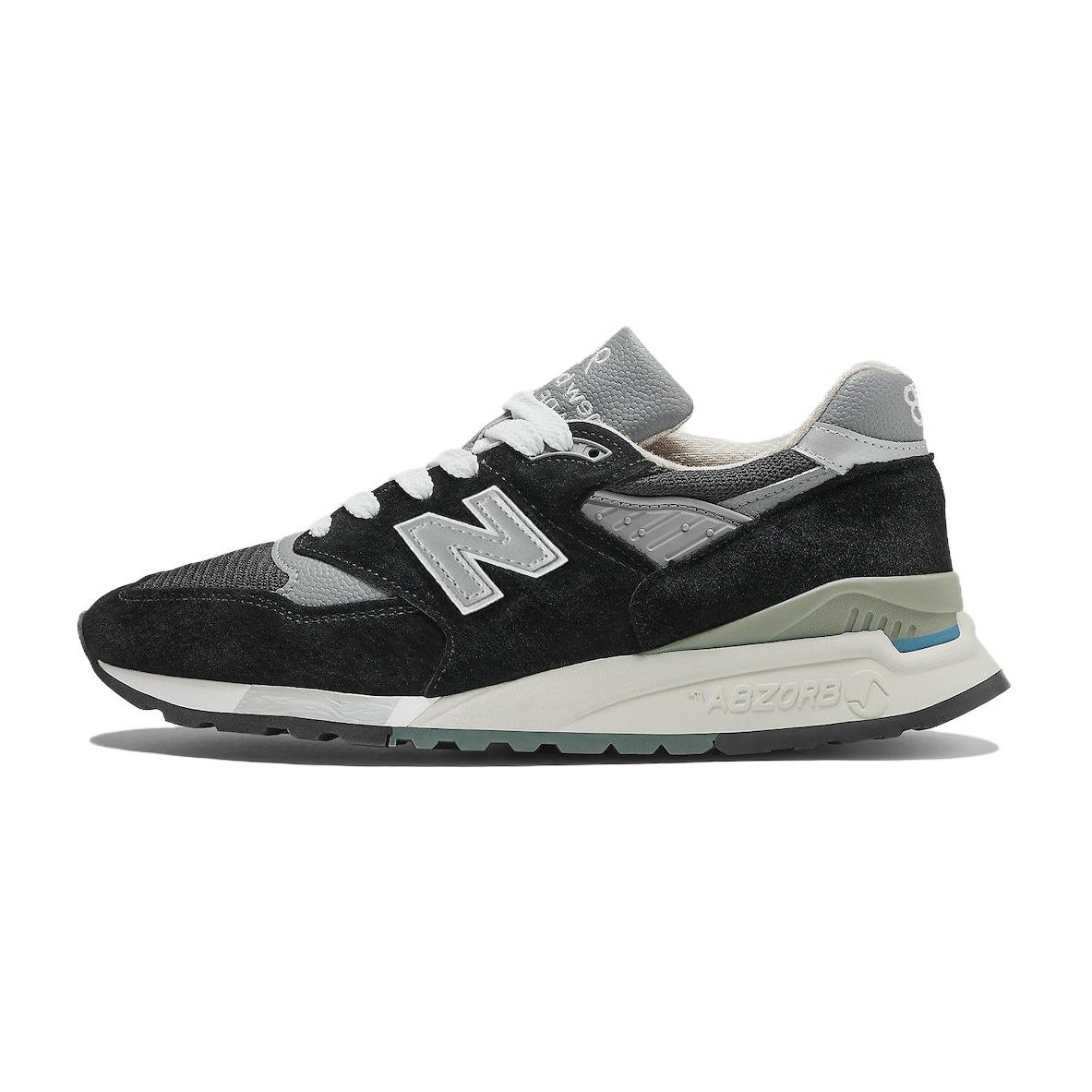 New Balance 998 Black Grey