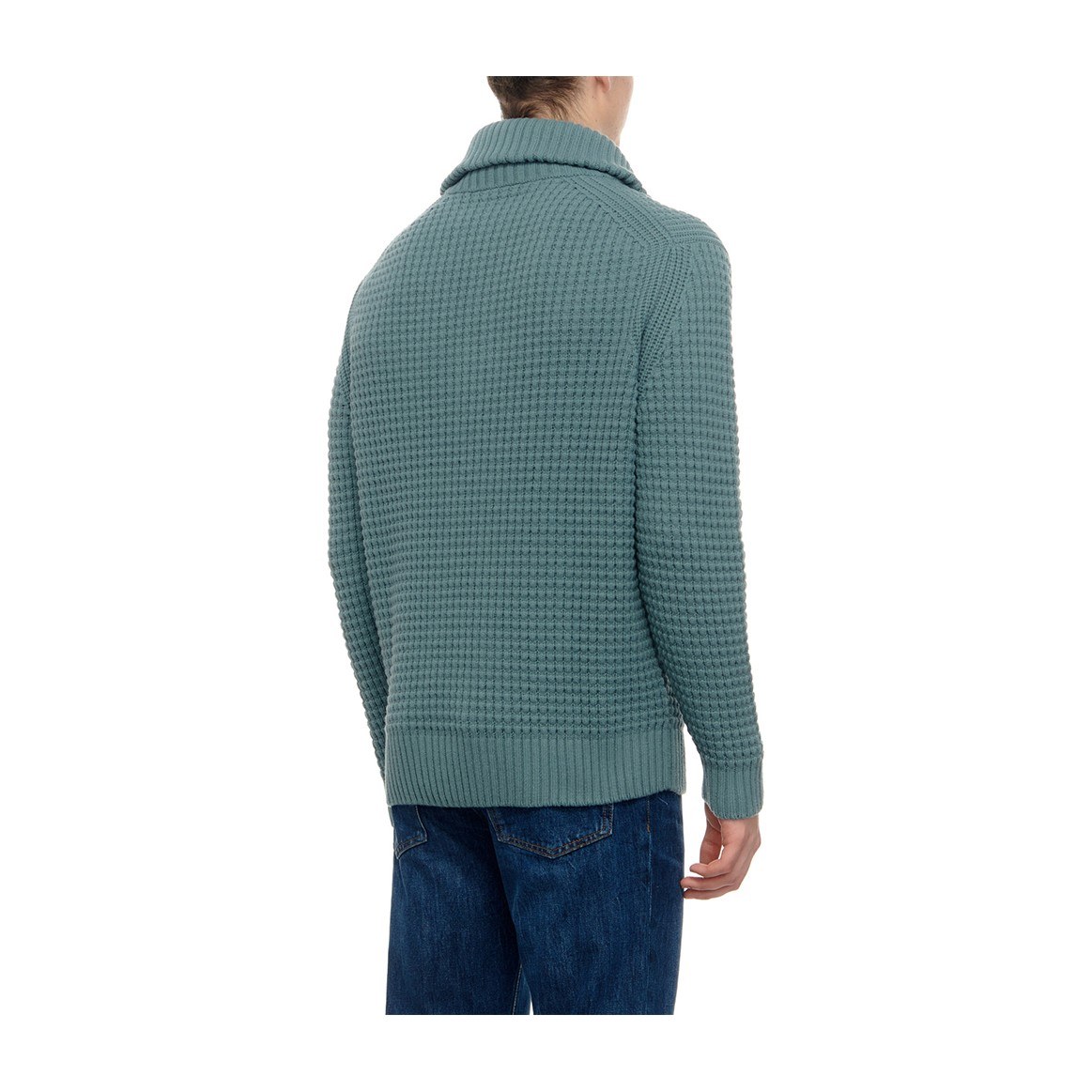 HUGO BOSS Orange SS24 Green Sweater