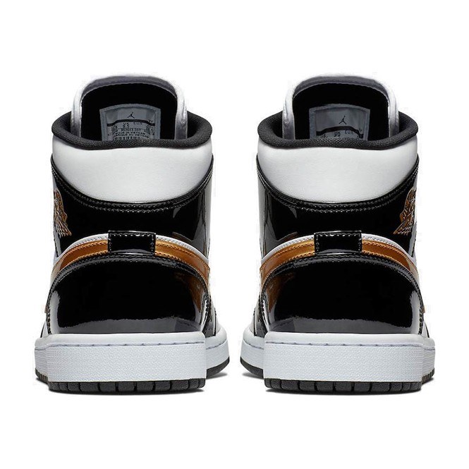 Jordan Air Jordan 1 Mid Black Gold 2019