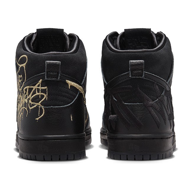 FAUST x Nike Dunk SB Pro QS Black Gold