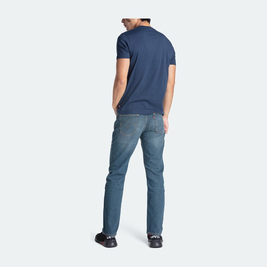 Levis Logo Crewneck Tee Navy