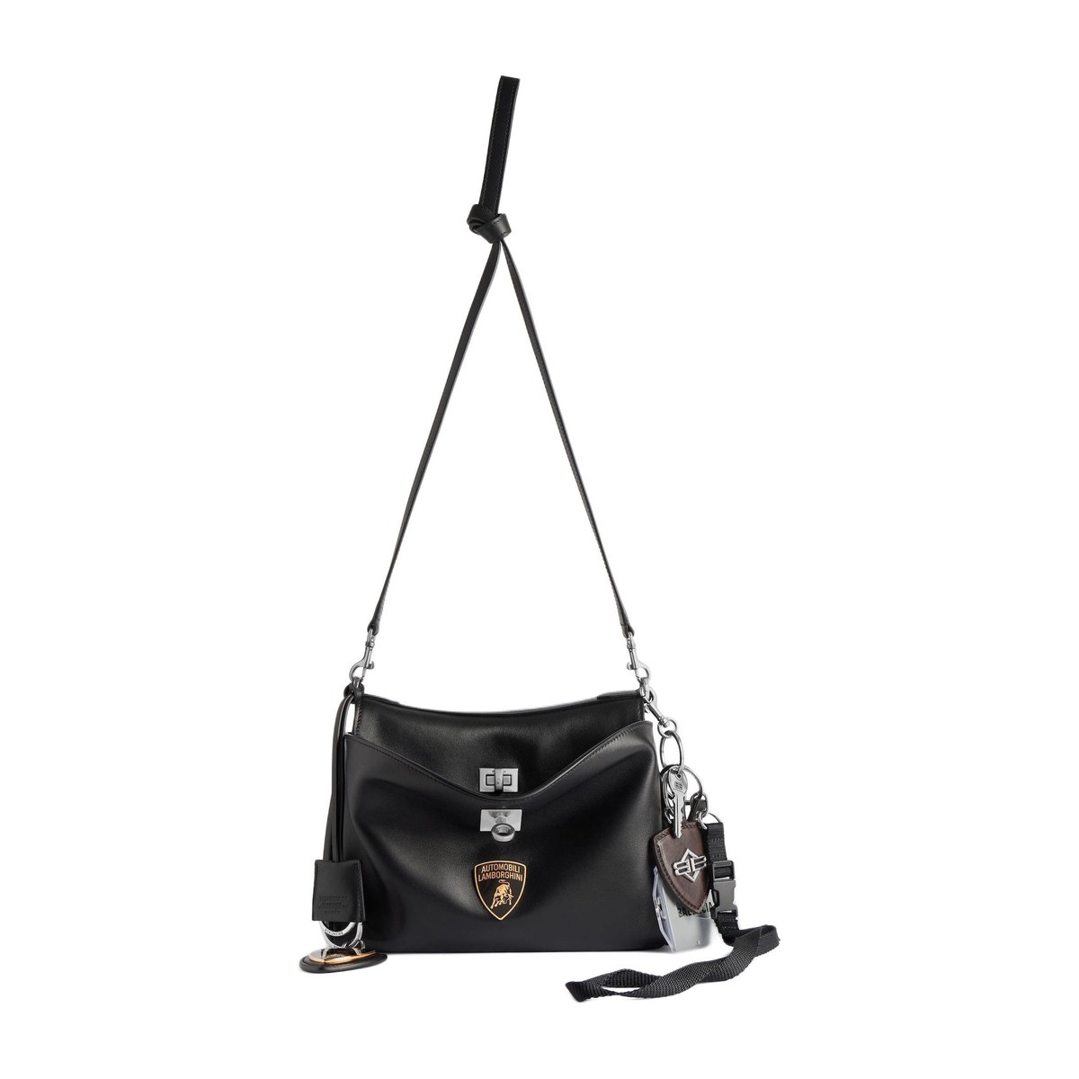 Balenciaga x Lamborghini Rodeo Small Shoulder Bag Black