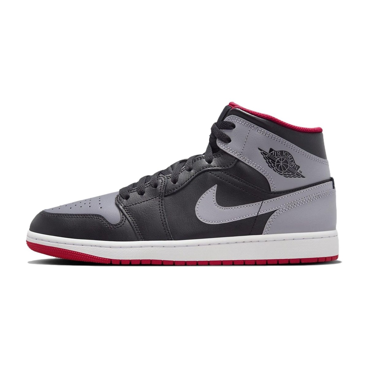 Jordan Air Jordan 1 Mid Grey Black