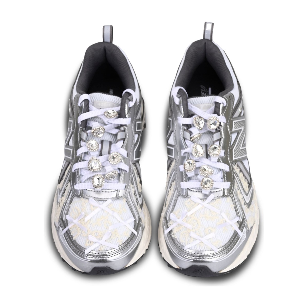 New Balance 410 White Silver