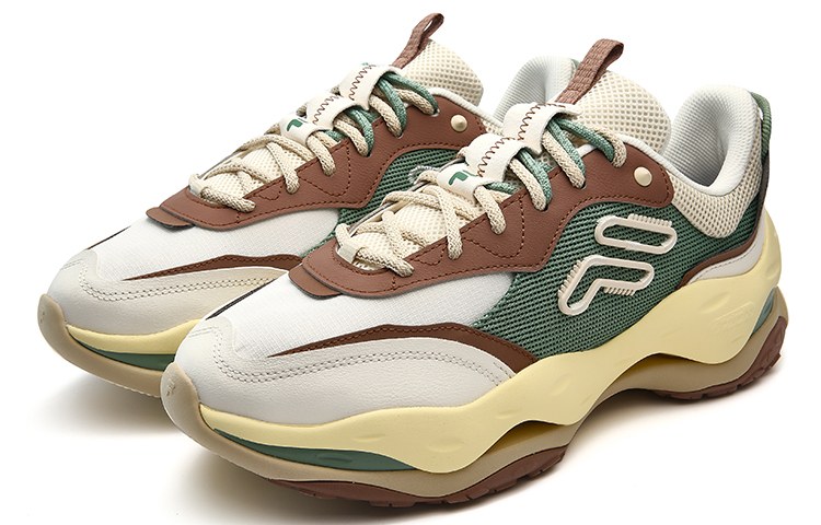 FILA Fusion Low Dad Sneakers Green
