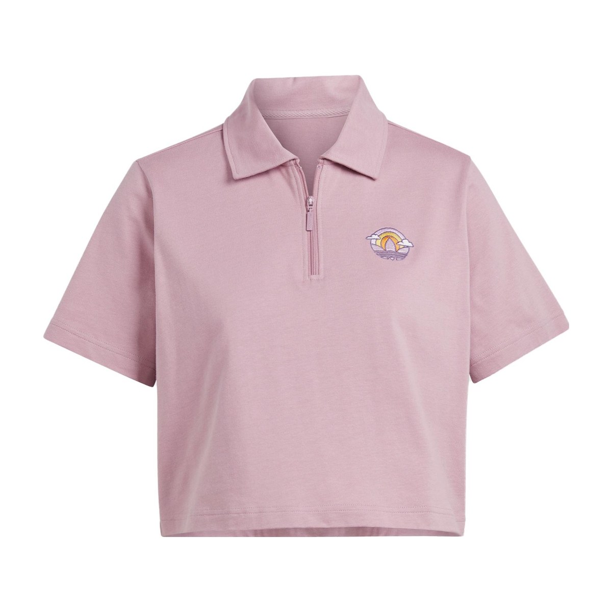 adidas Originals Cropped Polo Shirt