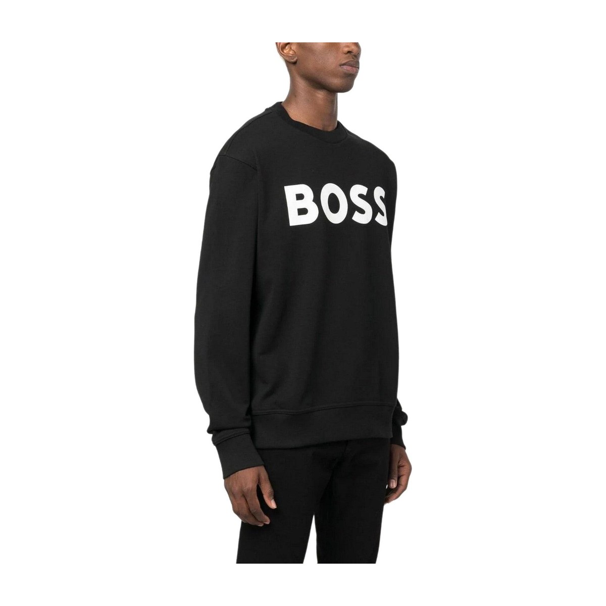 HUGO BOSS Logo Sweatshirt Black