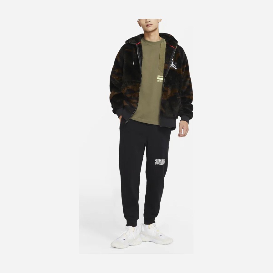 Jordan Wings Full-Zip Hoodie Black