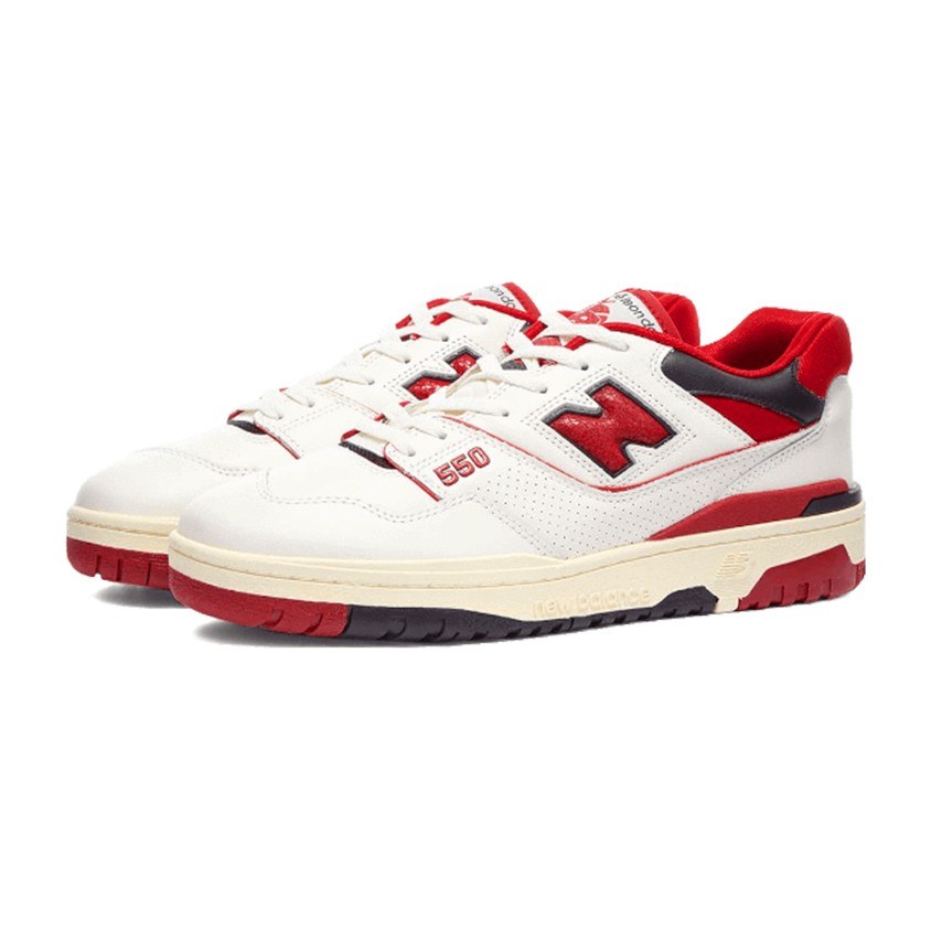Aimé Leon Dore x New Balance 550 White Red