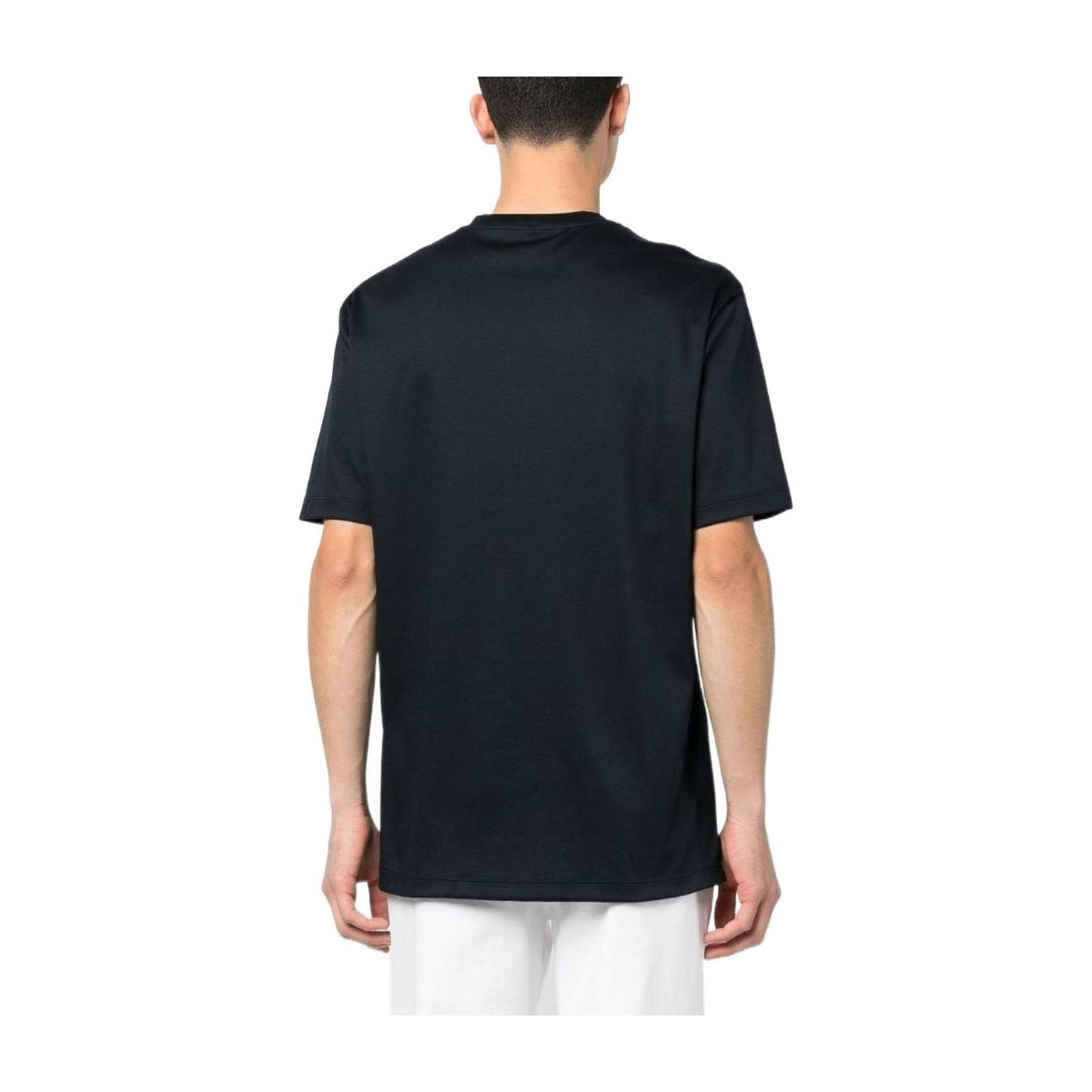 Giorgio Armani SS23 Logo T-Shirt Blue