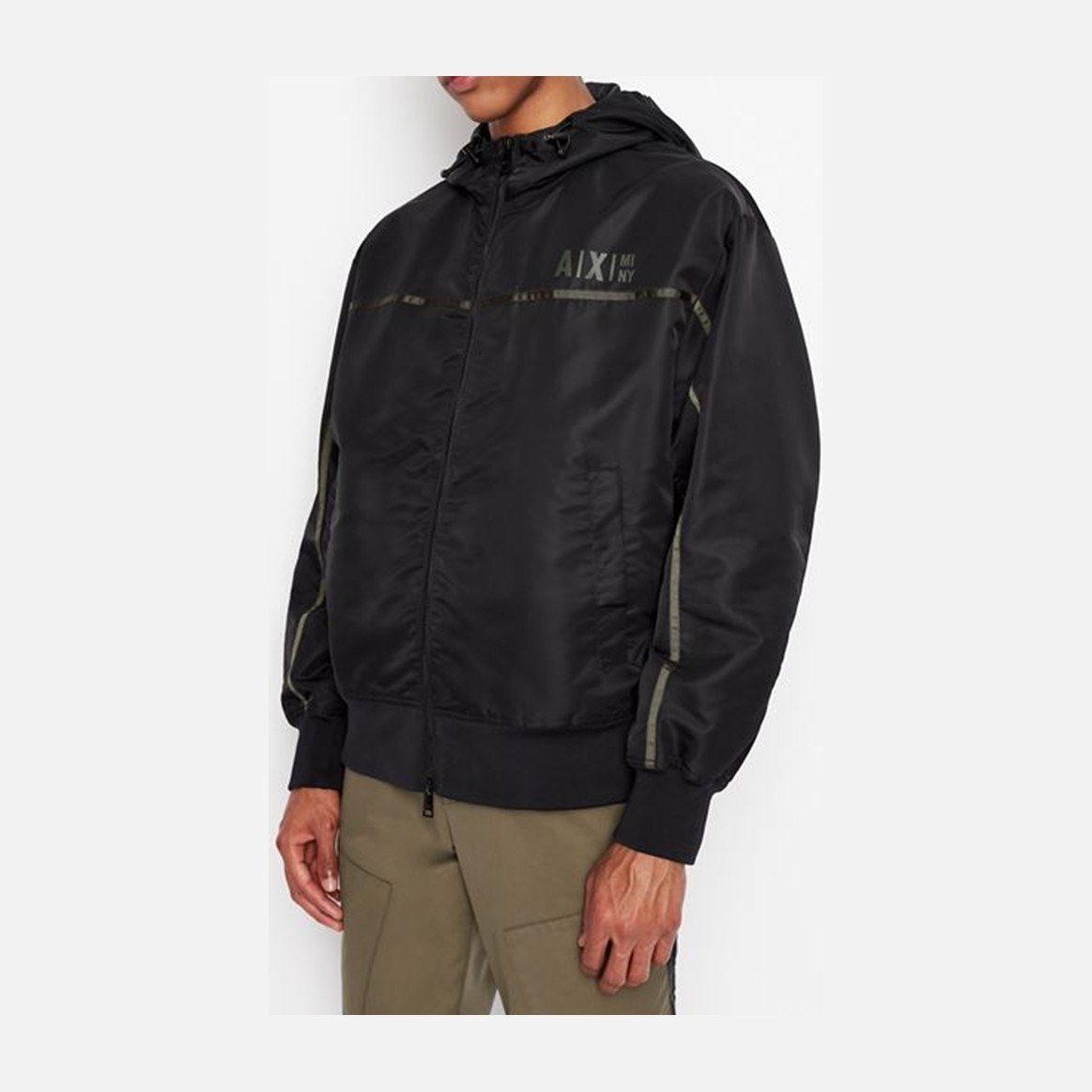 Armani Exchange Nylon Jacket Black