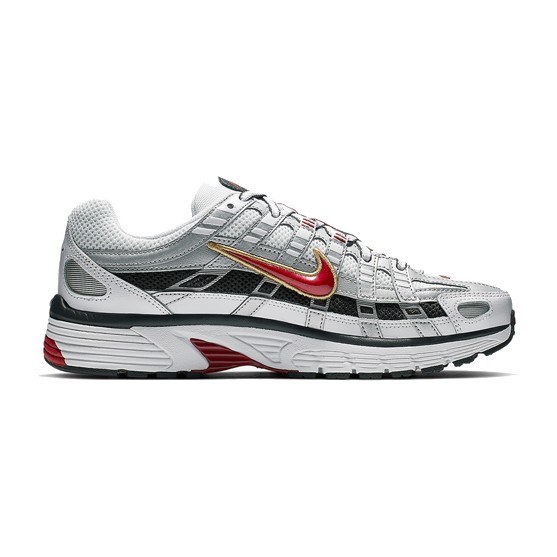 Nike P-6000 White Gold Red