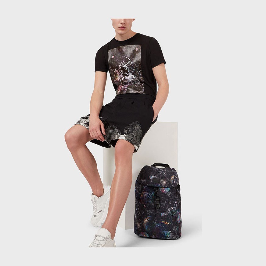 Emporio Armani Zodiac Planet T-Shirt