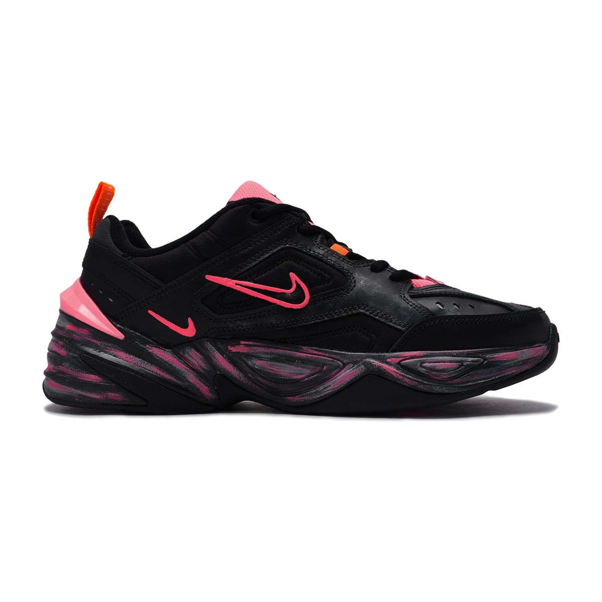 Nike M2K Tekno Black Rose Red
